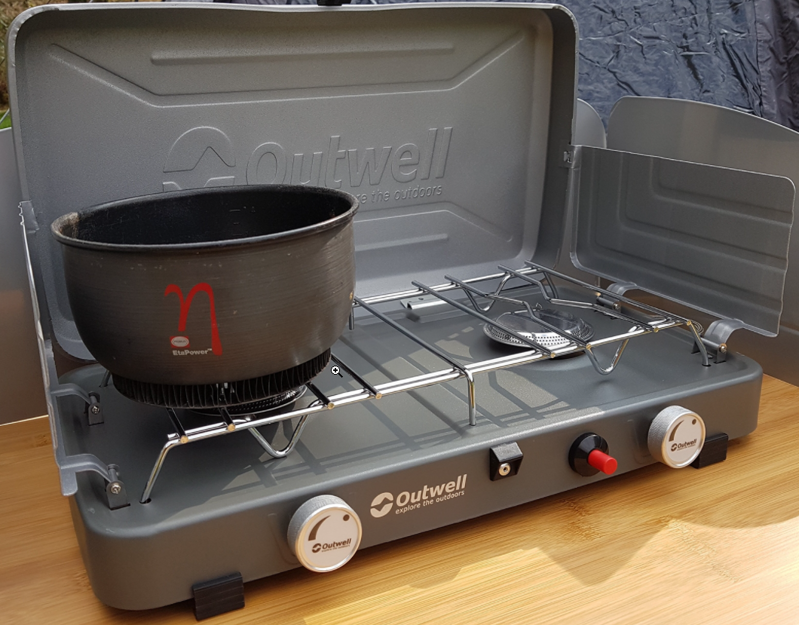 Outwell Olida Dual Burner Camping Stove-1